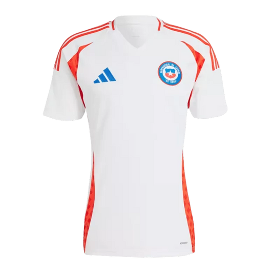 Chile Away Jersey Copa America 2024/25 White Men's