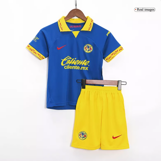 Club America Away Kit 2023/24 Blue Kids - The World Jerseys