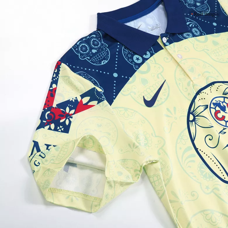 Club America Day of the Dead Jersey 2023/24 Yellow Men's