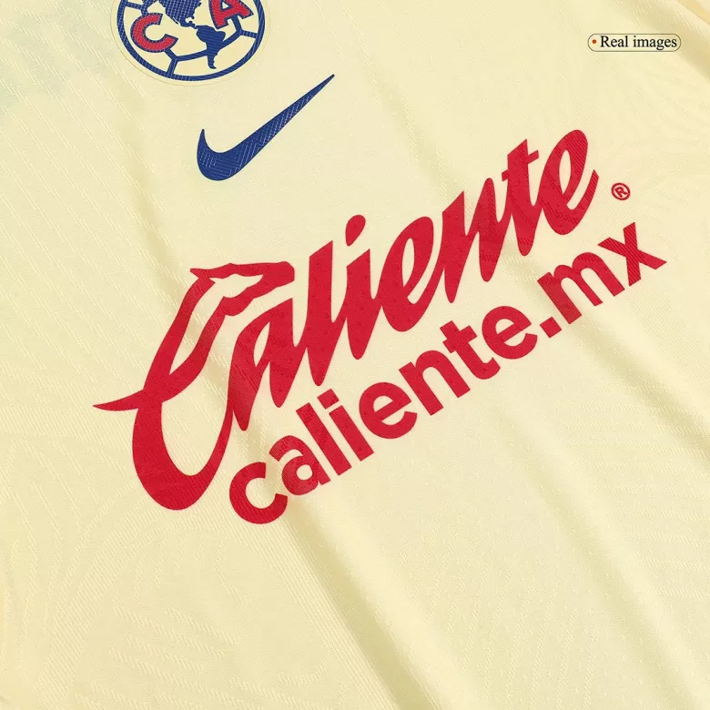 Club America Home Jersey Player's Version 2023/24 Yellow Men's - The World Jerseys