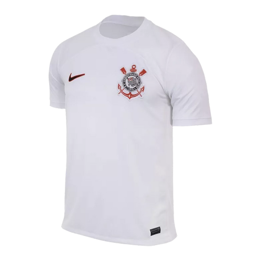 Corinthians Home Jersey Player's Version 2023/24 White Men's - The World Jerseys