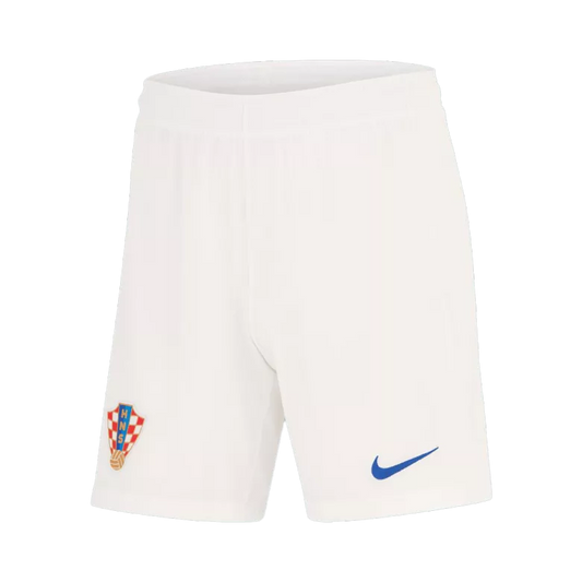 Croatia Home Shorts Euro 2024 White Men's
