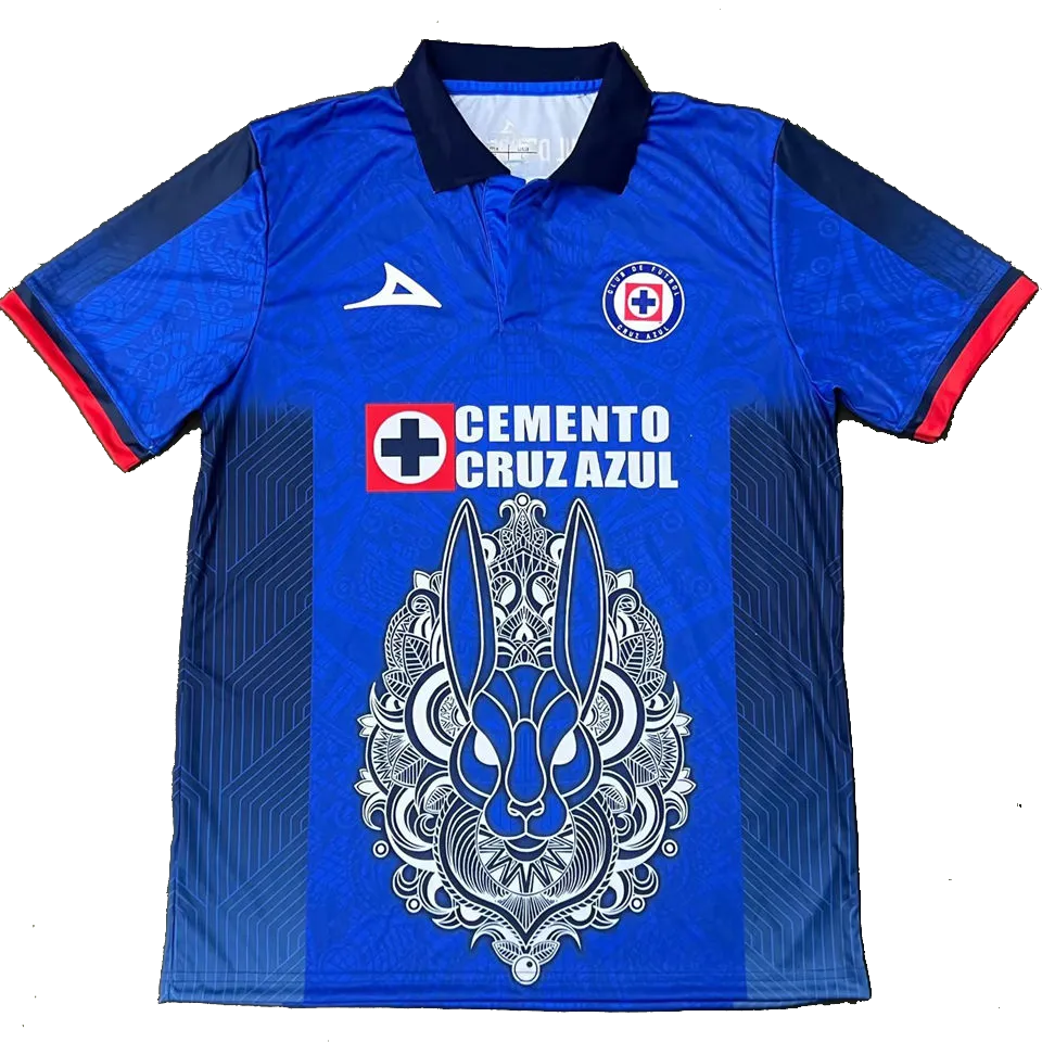 Cruz Azul Day of the Dead Jersey 2023/24 Blue Men's