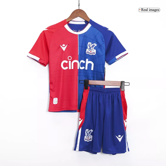 Crystal Palace Home Kit 2023/24 Blue & Red Kids