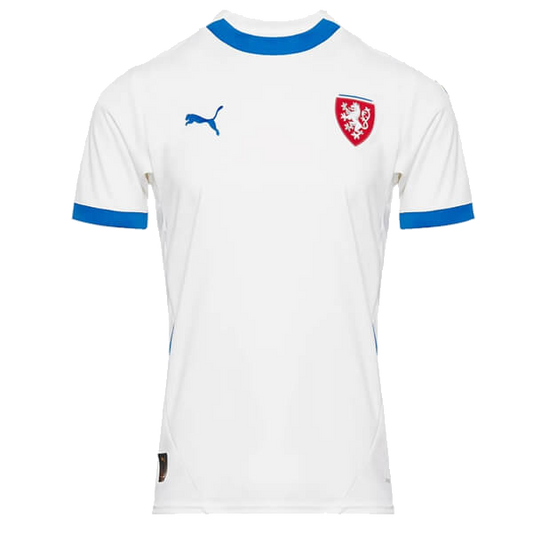 Czech Republic Away Jersey Euro 2024 White Men's