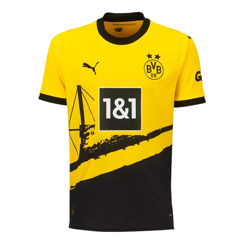 Borussia Dortmund Home Jersey 2023/24 Yellow Men's - The World Jerseys