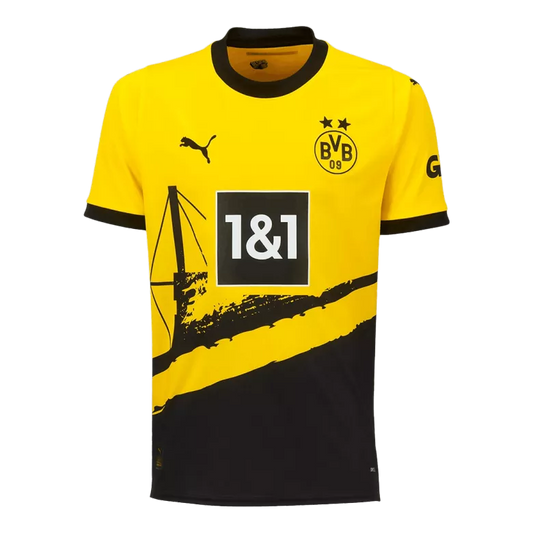 Borussia Dortmund Home Jersey Player's Version 2023/24 Yellow Men's
