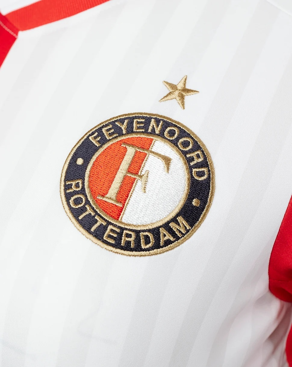 Feyenoord Home Jersey 2023/24 Red & White Men's - The World Jerseys
