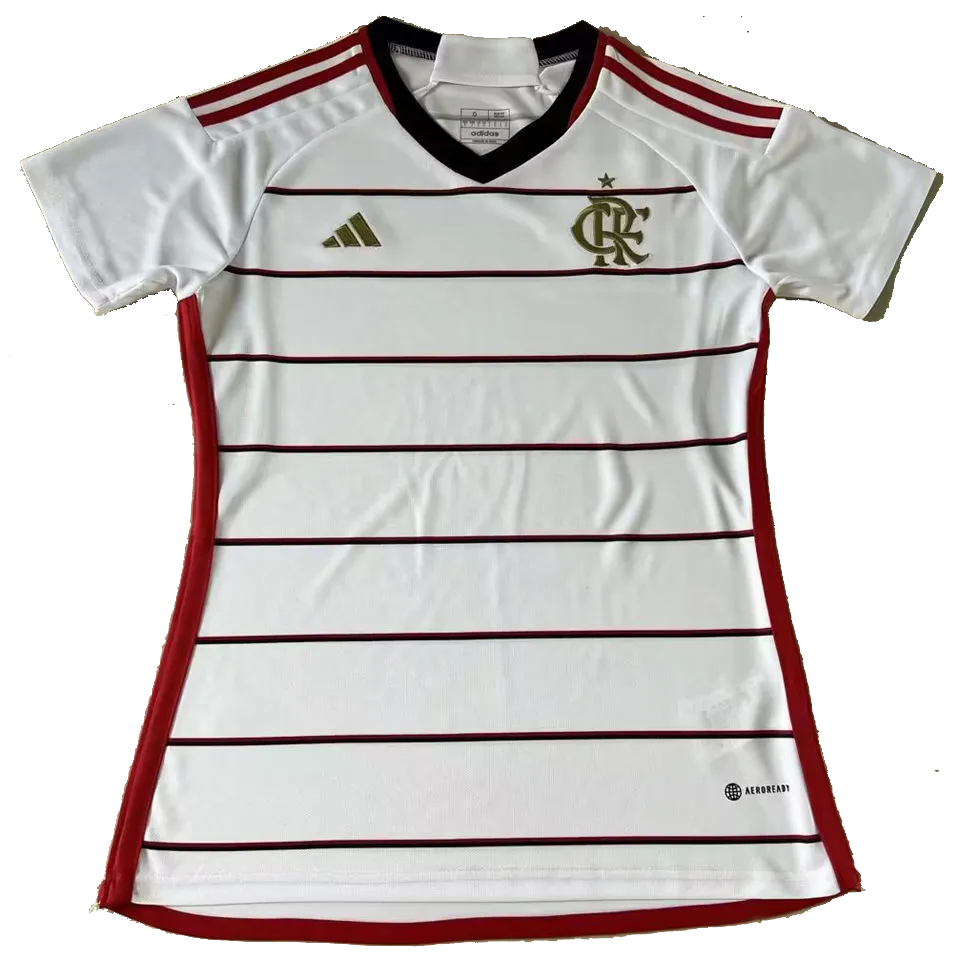 Flamengo Away Jersey 2023/24 White Women's - The World Jerseys