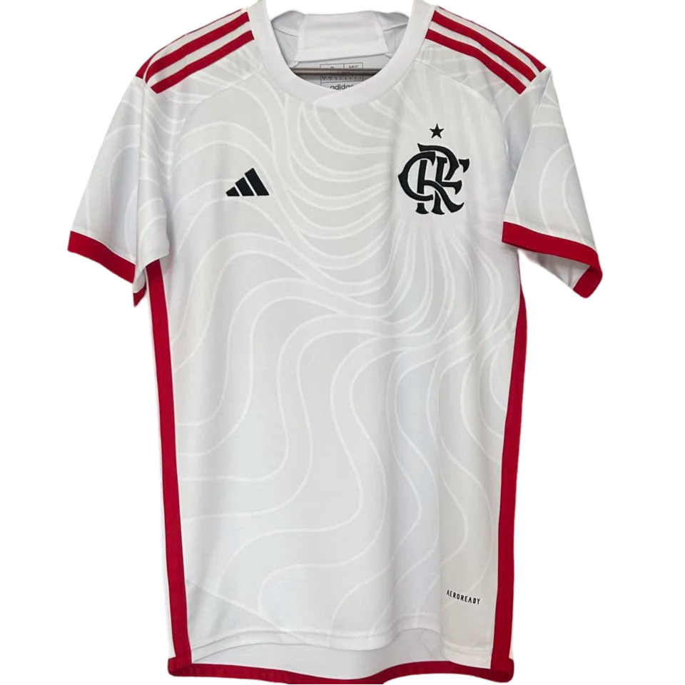 Flamengo Away Jersey 2024/25 White Men's