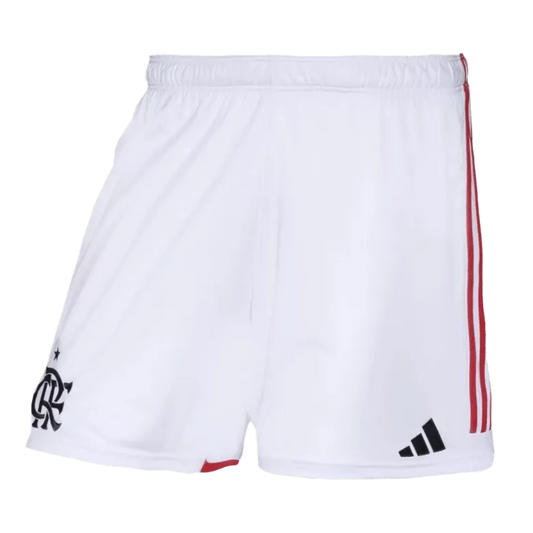Flamengo Home Shorts 2024/25 White Men's