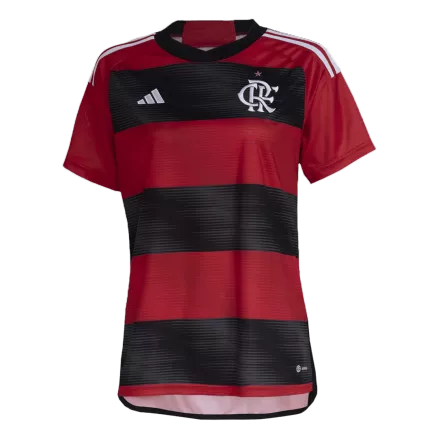 Flamengo Home Jersey 2023/24 Red & Black Women's