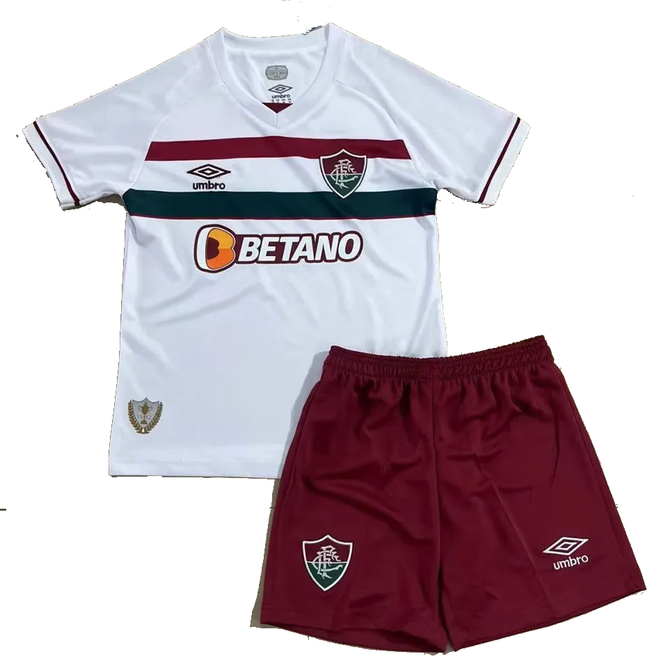 Fluminense Away Kit 2023/24 White & Red Kids - The World Jerseys