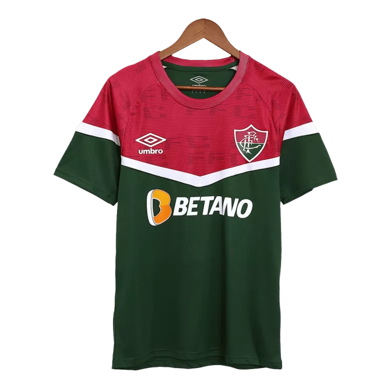 Fluminense Pre-Match Jersey 2023/24 Green & Red Men's - The World Jerseys