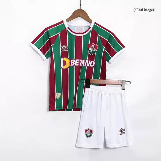 Fluminense Home Kit 2023/24 Green & Red Kids