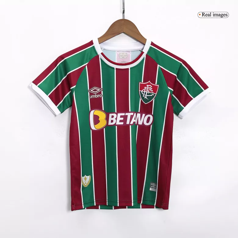 Fluminense Home Kit 2023/24 Green & Red Kids - The World Jerseys