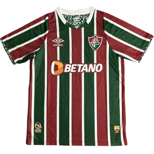 Fluminense FC Home Jersey 2024/25 Red & Green Men's