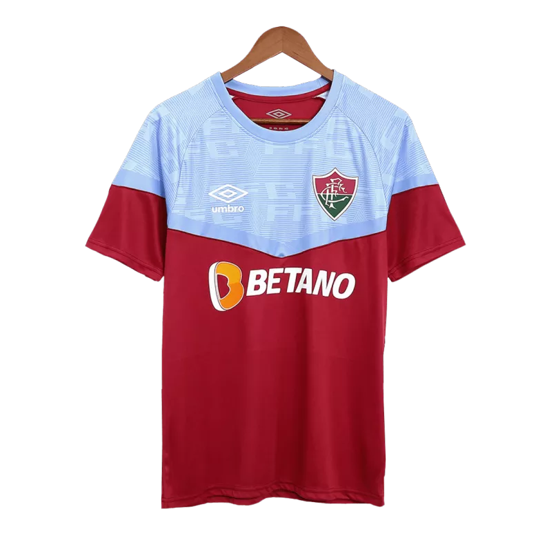 Fluminense Pre-Match Jersey 2023/24 Blue & Red Men's - The World Jerseys