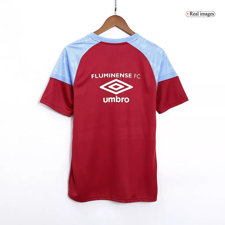 Fluminense Pre-Match Jersey 2023/24 Blue & Red Men's - The World Jerseys