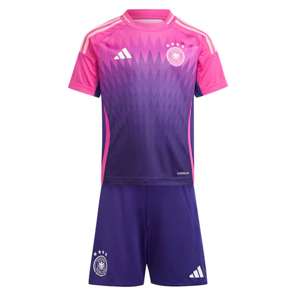 Germany Away Kit Euro 2024 Pink & Purple Kids