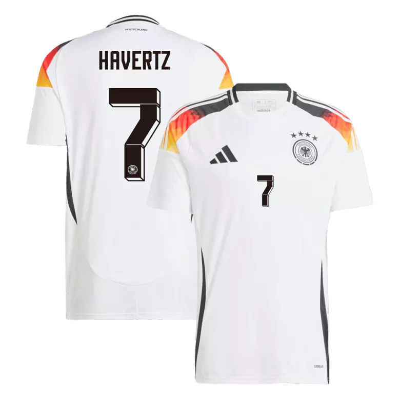 Germany HAVERTZ #7 Home Jersey Euro 2024 White Men's