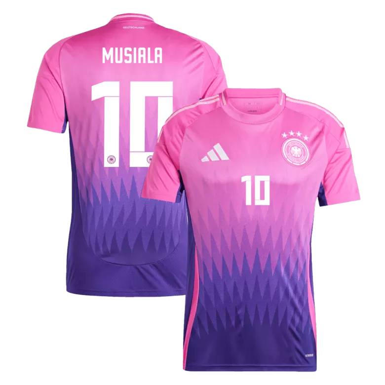 Germany MUSIALA #10 Away Jersey Euro 2024 Pink & Purple Men's