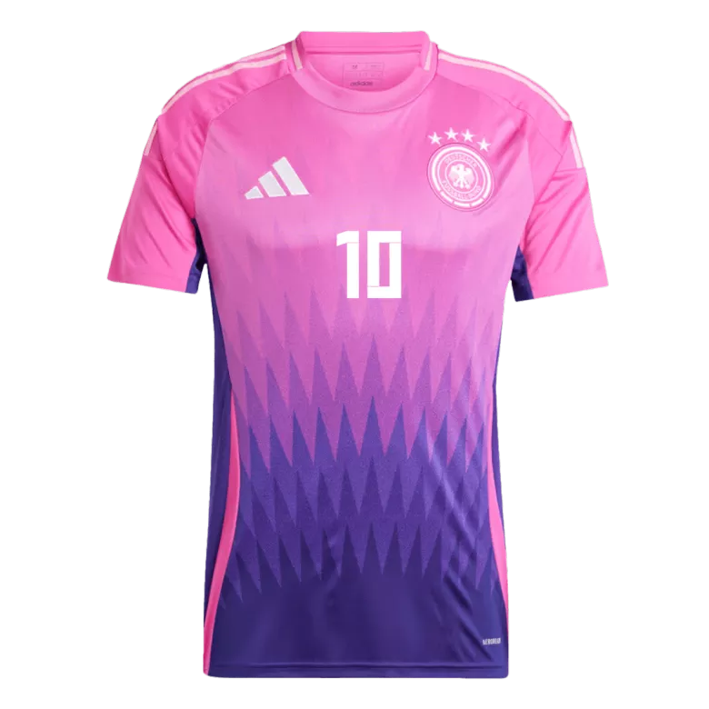 Germany MUSIALA #10 Away Jersey Euro 2024 Pink & Purple Men's