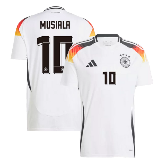Germany MUSIALA #10 Home Jersey Euro 2024 White Men's