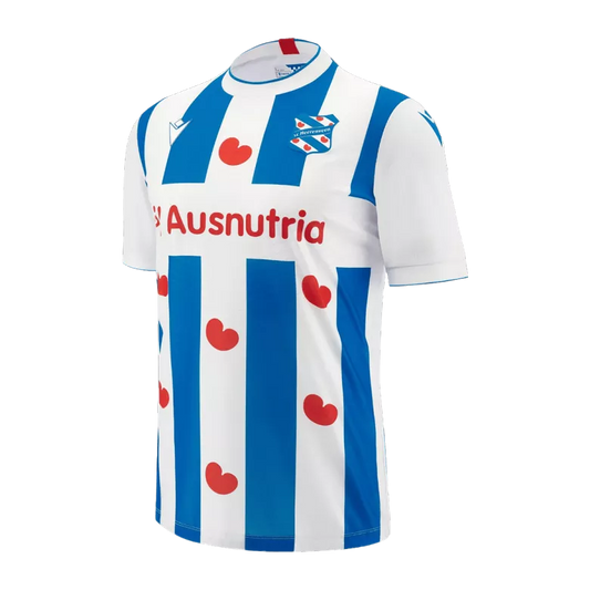 SC Heerenveen Home Jersey 2023/24 Blue & White Men's - The World Jerseys