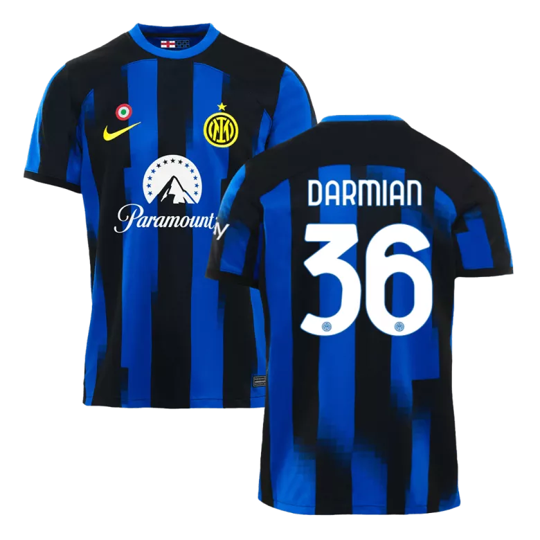 Inter Milan DARMIAN #36 Home Jersey 2023/24 Blue Men's - The World Jerseys