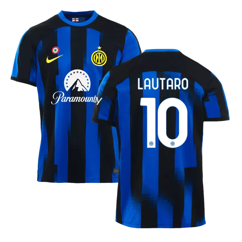 Inter Milan LAUTARO #10 Home Jersey 2023/24 Blue Men's - The World Jerseys