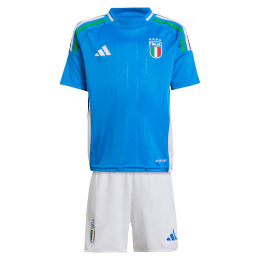 Italy Home Kit Euro 2024 Blue Kids