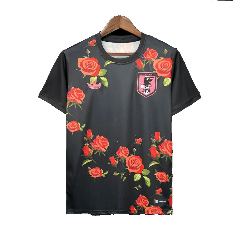 Japan Special Edition Jersey 2023/24 Black & Red Rose Men's