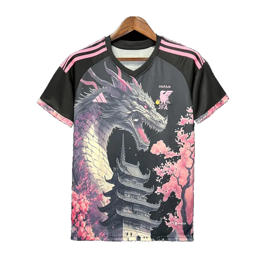 Japan Special Edition Dragon Jersey 2023/24 Black & Pink Men's