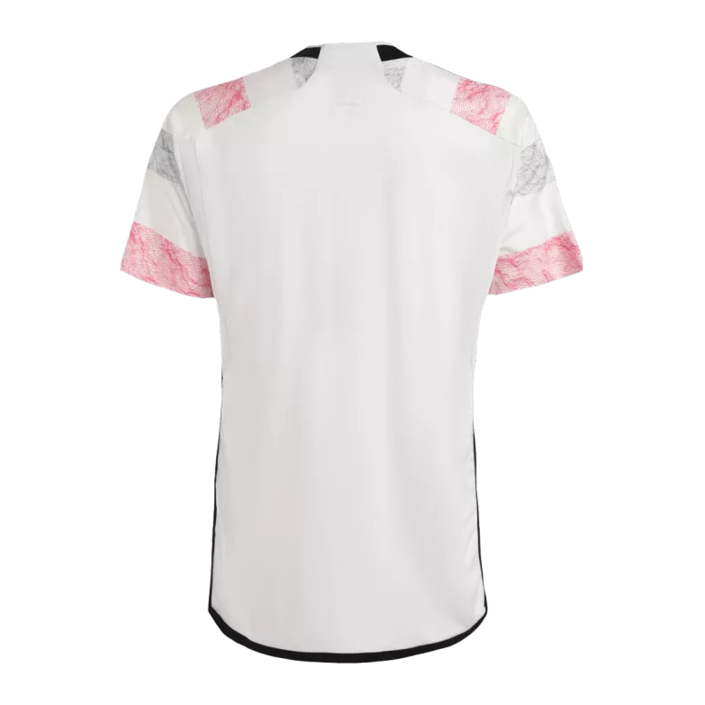 Juventus Away Jersey 2023/24 White & Pink Men's - The World Jerseys