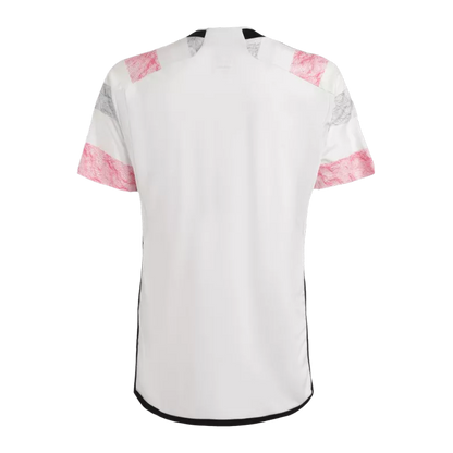 Juventus VLAHOVIĆ #9 Away Jersey 2023/24 White & Pink Men's