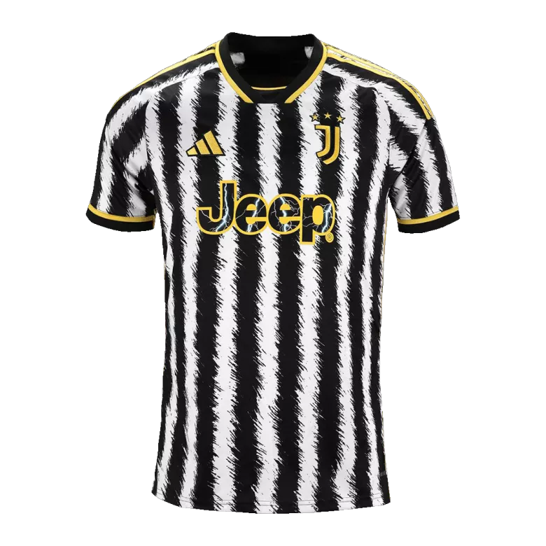 Juventus Home Kit 2023/24 Black & White Men's - The World Jerseys