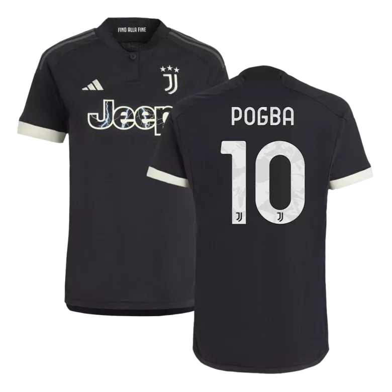 Juventus POGBA #10 Third Jersey 2023/24 Black Men's - The World Jerseys