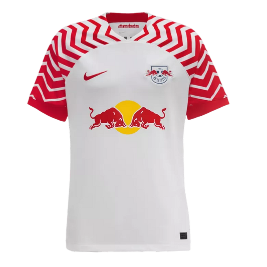 RB Leipzig Home Jersey 2023/24 White & Red Men's - The World Jerseys
