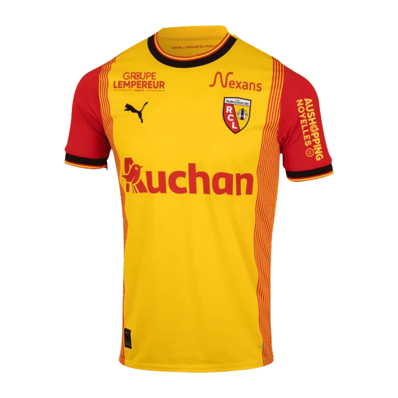 RC Lens Home Jersey Player's Version 2023/24 Yellow Men's