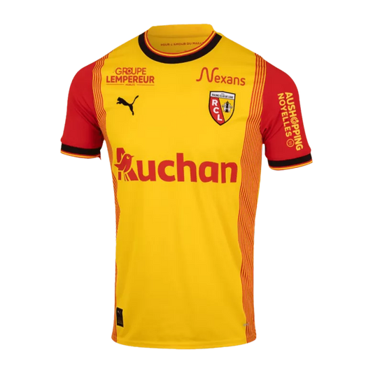 RC Lens Home Jersey Player's Version 2023/24 Yellow Men's - The World Jerseys
