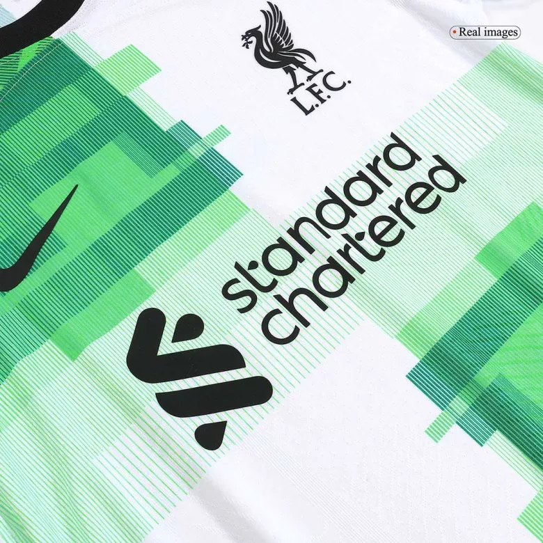 Liverpool Away Jersey Player's Version 2023/24 White Men's - The World Jerseys