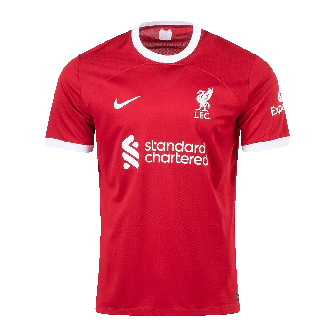 Liverpool VIRGIL #4 Home Jersey 2023/24 Red Men's - The World Jerseys