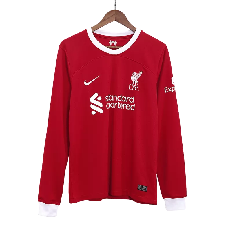 Liverpool Home Long Sleeve Jersey 2023/24 Red Men's