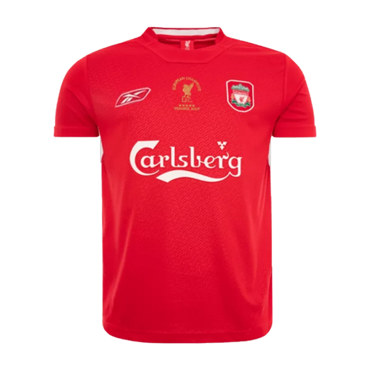 Liverpool Home Retro UCL Jersey 2005 Red Men's