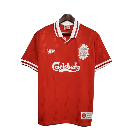Retro Liverpool Home Jersey 1996/97 Red Men's