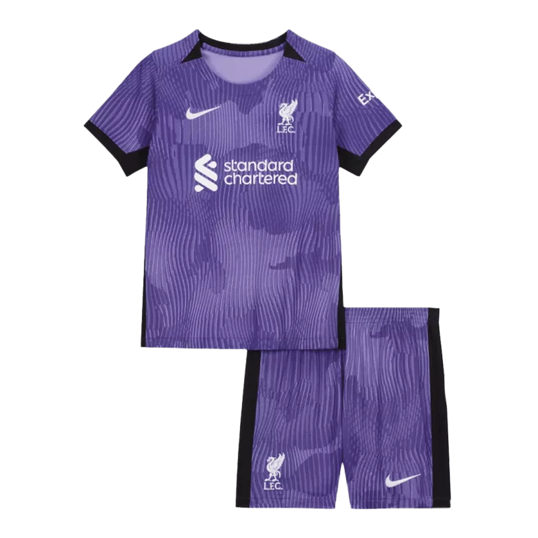 Liverpool Third Kit 2023/24 Purple Kids