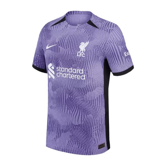 Liverpool Third Jersey Player's Version 2023/24 Purple Men's - The World Jerseys
