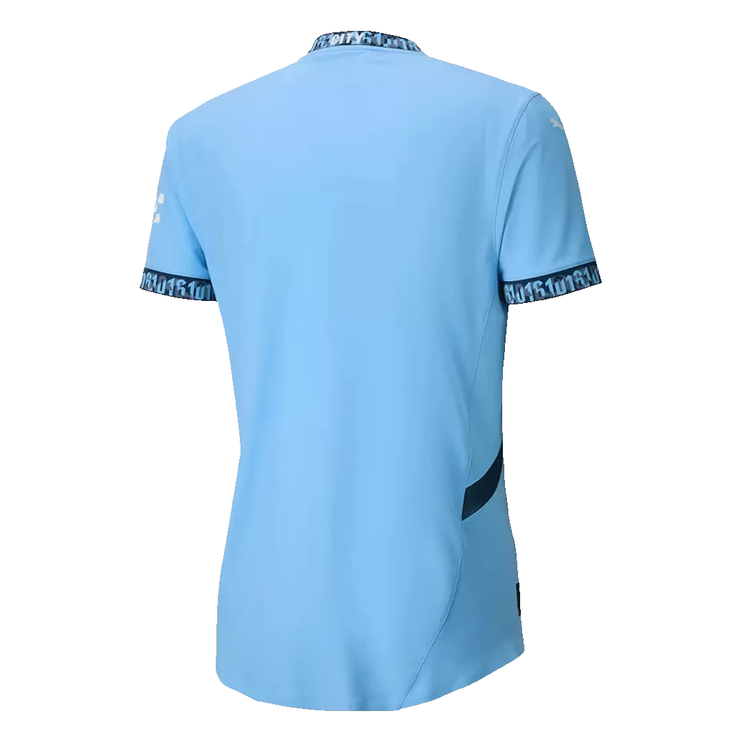 Manchester City Home Jersey Player's Version 2024/25 Light Blue Men's