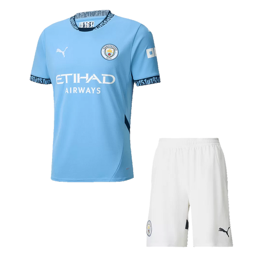 Manchester City Home Kit 2024/25 Light Blue Men's